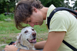 Ark dog Bekka rehomed photo